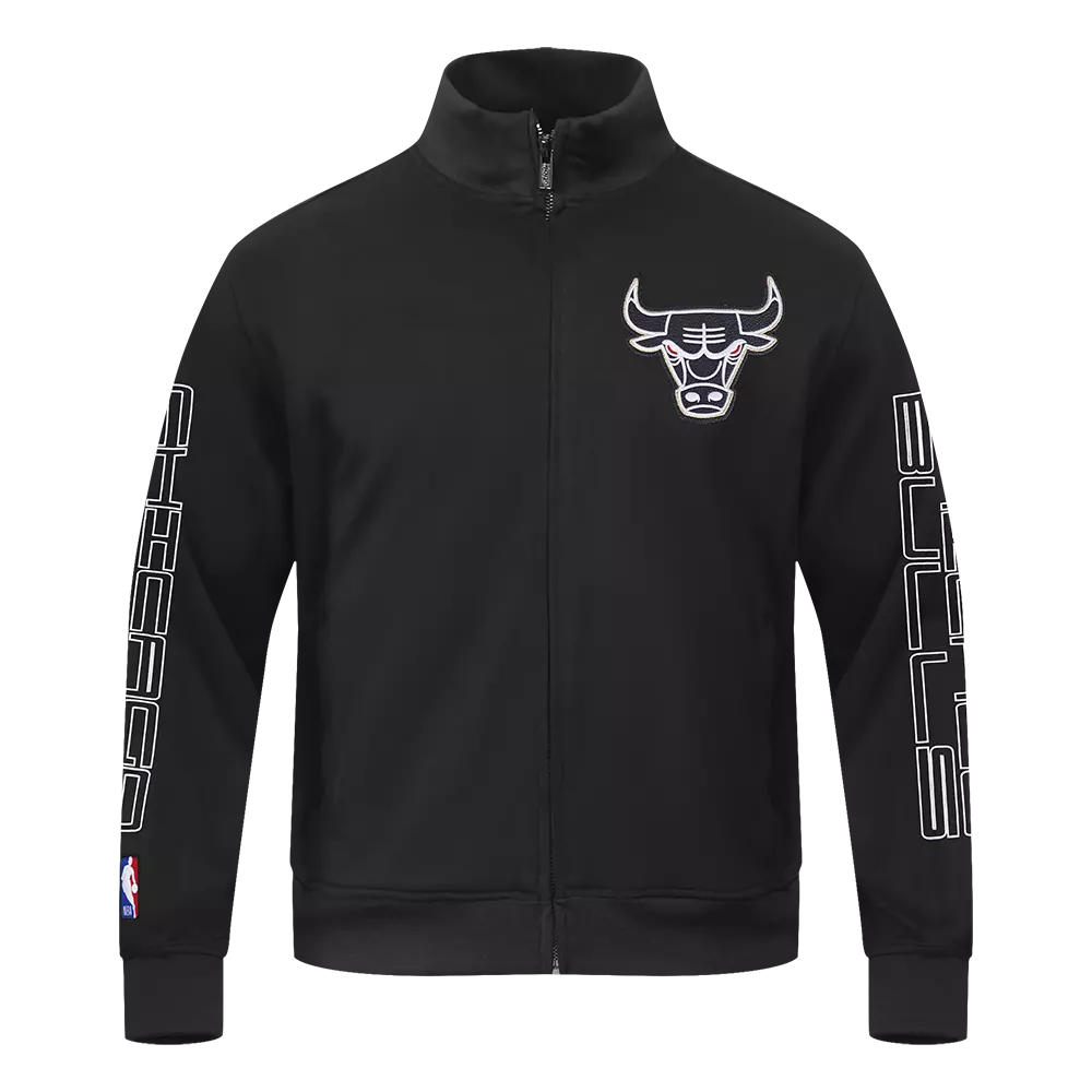 Pro Standard Chicago Bulls Met Gold Track Jacket | Hibbett